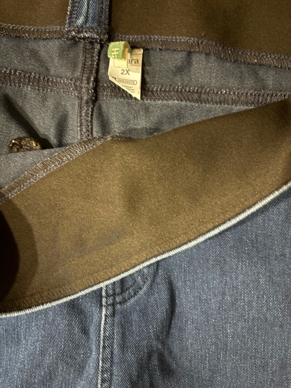 Halara Viral Plus Size Jeggings Tummy Control Stretch Denim MSRP $55 NWOT 2X - Picture 3 of 4